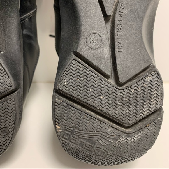 Dansko black shoes size 37 EU ladies nurse shoe womens - Picture 7 of 8